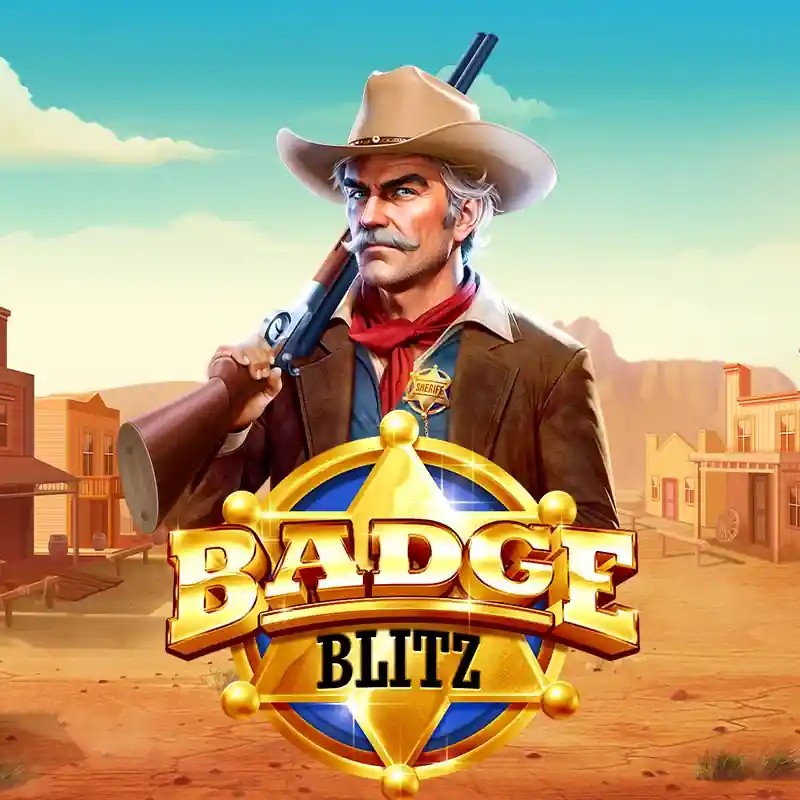 Enjoy Badge Blitz by Pragmatic Play – logo hosted on herospincasino.eu.com