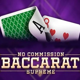 Baccarat Supreme logo by OneTouch Games at Herospin Casino