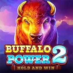 Buffalo Power 2: Hold and Win by Playson, showcased at herospincasino.eu.com – game logo