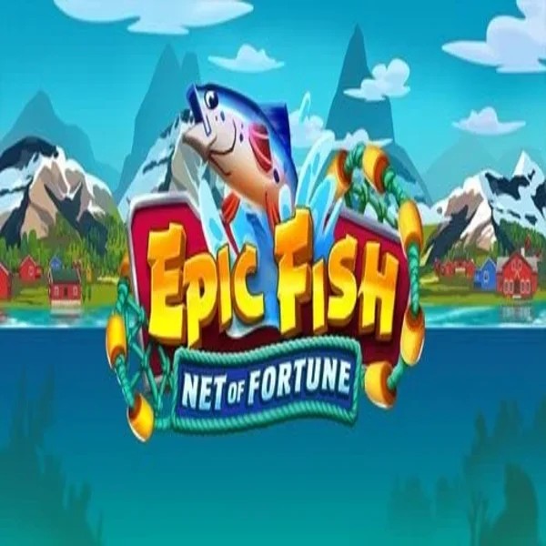 Epic Fish Net of Fortune game by Quickspin – logo hosted on Herospin Casino