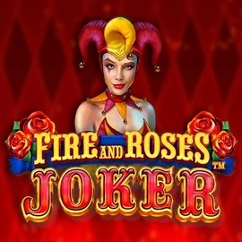 Fire and Roses Joker logo by Triple Edge Studios Herospin Casino