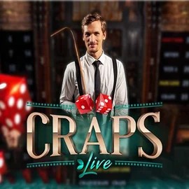 Live Casino logo of Live Craps from Evolution at Herospin Casino