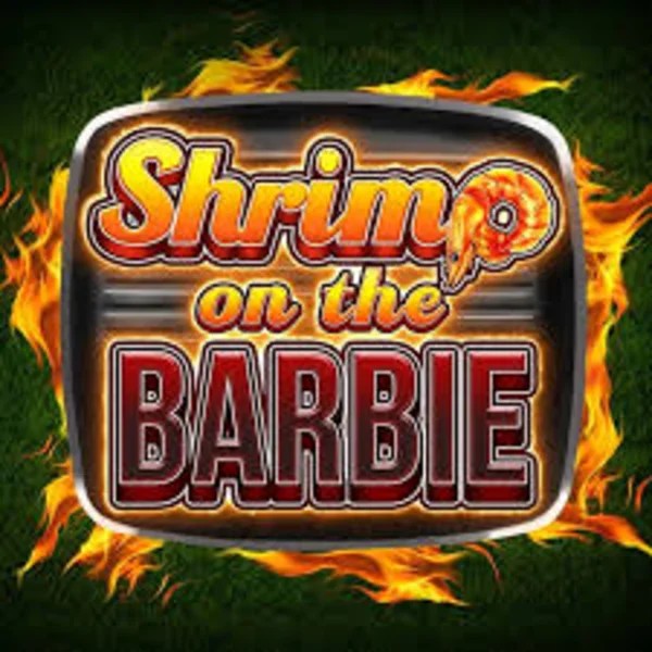 Shrimp on the Barbie slot logo by Greentube at Herospin Casino
