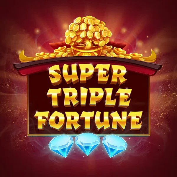 Slots logo of Super Triple Fortune from Greentube at Herospin Casino